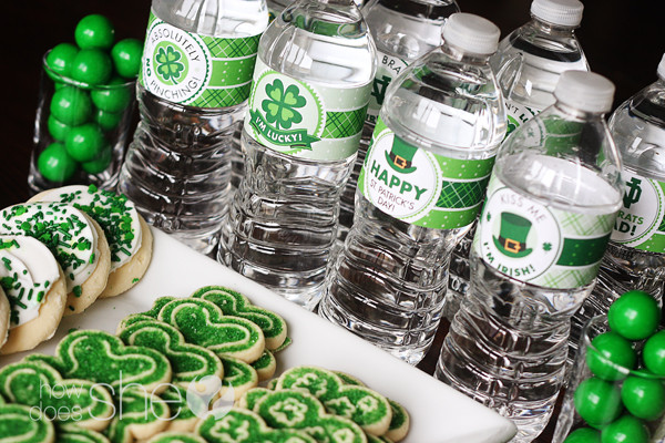 St Patrick's Day Party Favors
 Free St Patrick s Day Printables