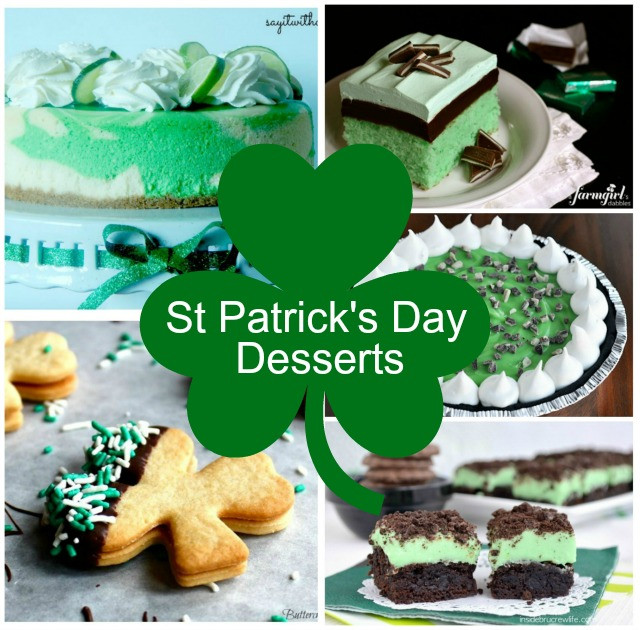 St Patrick'S Day Recipes Desserts
 St Patrick s Day Desserts