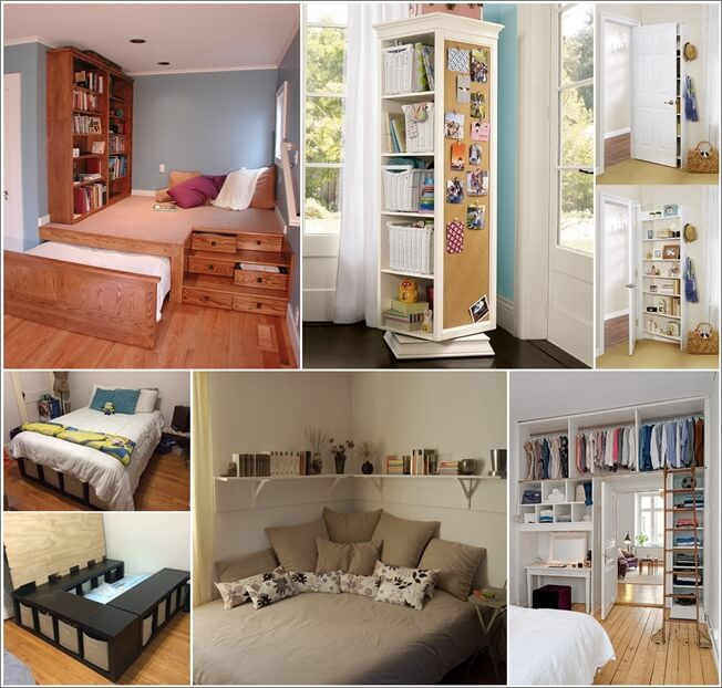 Storage Ideas For Small Bedroom
 15 Clever Storage Ideas for a Small Bedroom