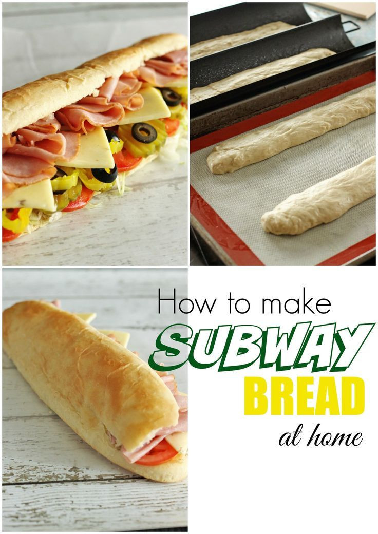 Subway Bread Recipe
 This subway bread recipe is so easy to make and tastes