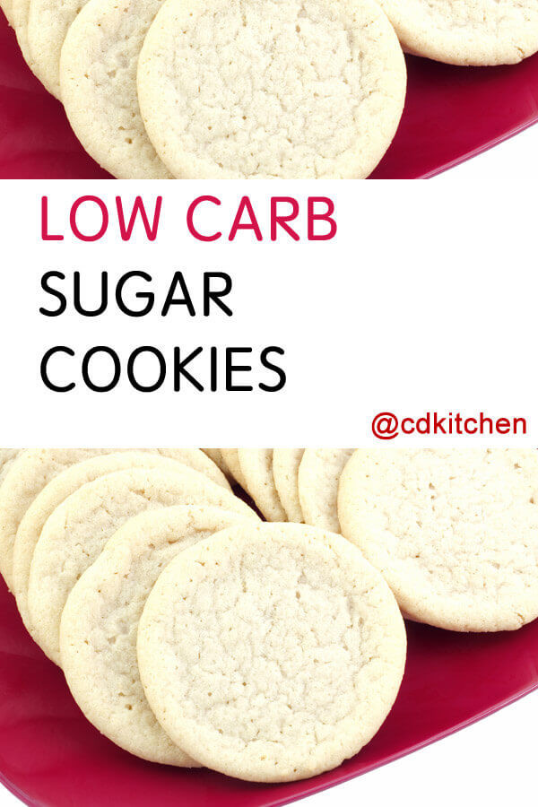 Sugar Free Low Carb Cookies
 Low Carb Sugar Cookies Recipe