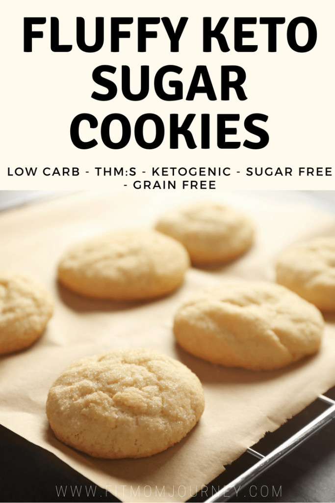Sugar Free Low Carb Cookies
 Fluffy Keto Sugar Cookies THM S Low Carb Ketogenic