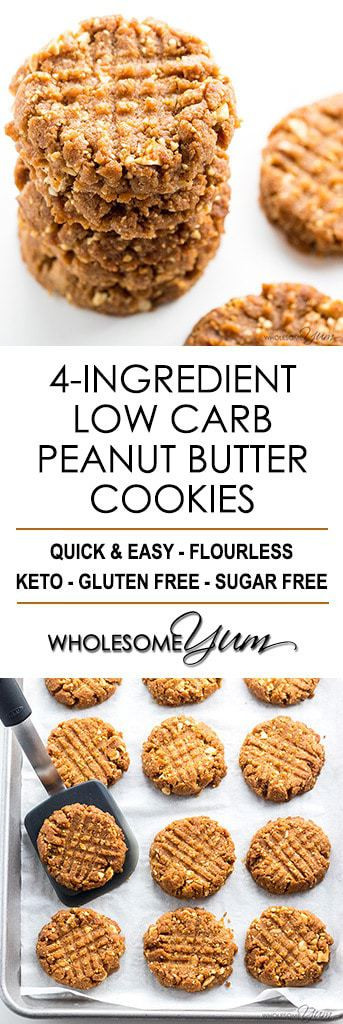 Sugar Free Low Carb Cookies
 Sugar Free Low Carb Peanut Butter Cookies Recipe 4