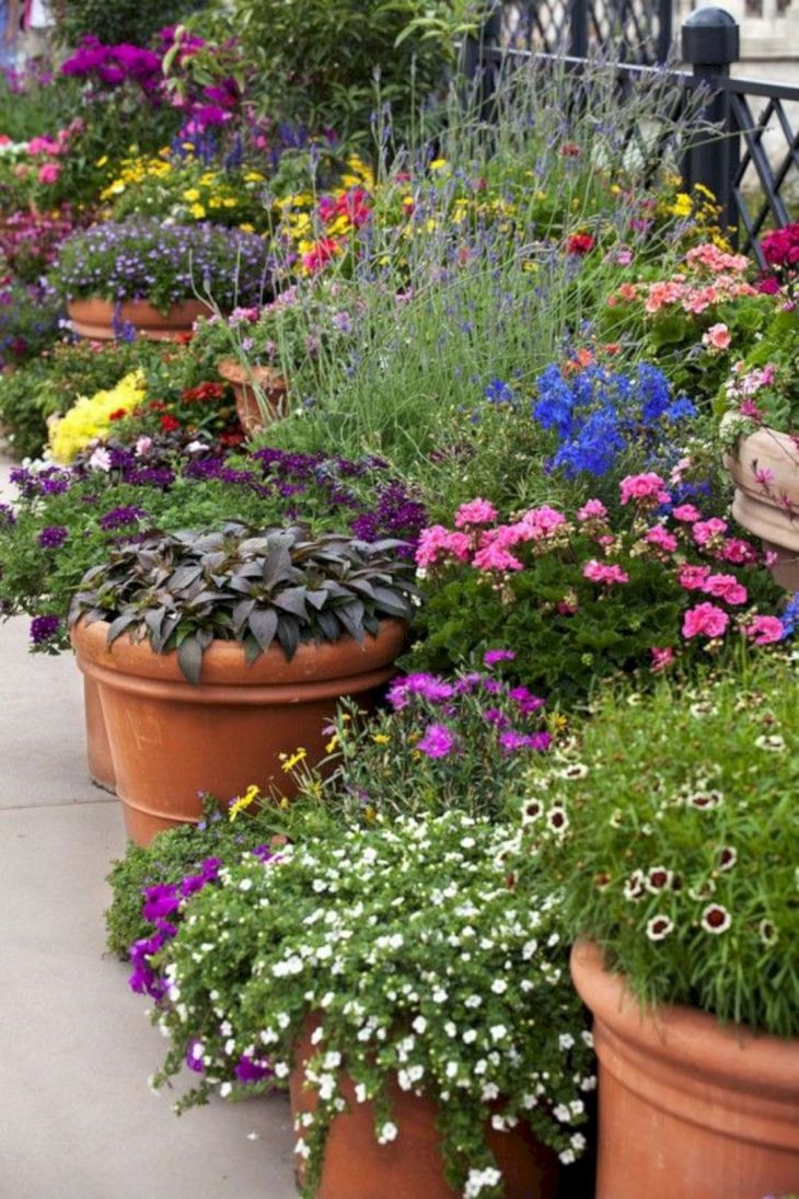 Summer Planting Ideas
 Beautiful 25 Summer Color Container Planting Ideas For