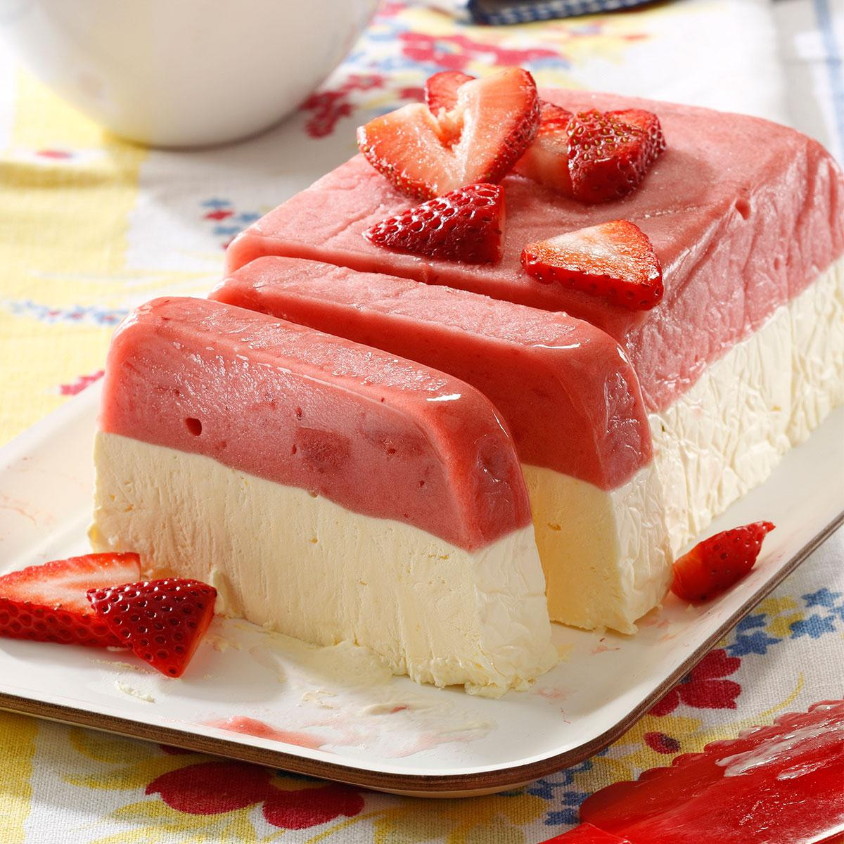 Summer Strawberry Desserts
 Strawberry Sorbet Sensation Recipe