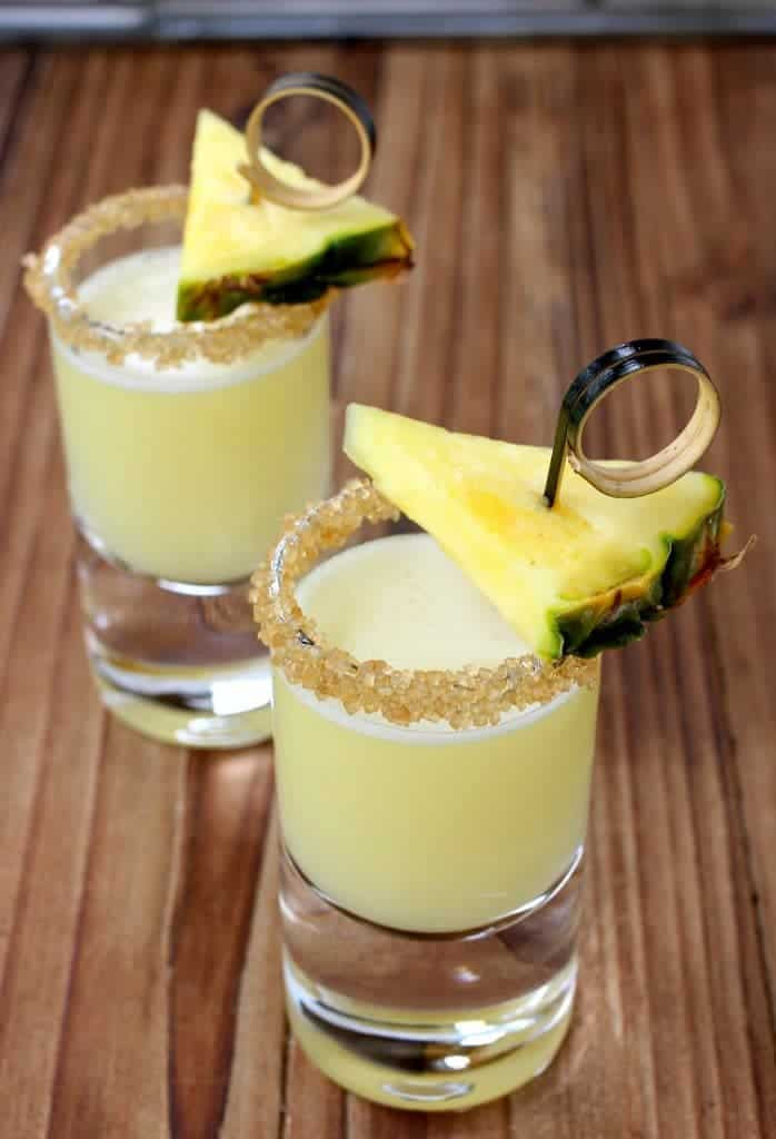 Summer Tequila Drinks
 Double Trouble Tropical Tequila Shots