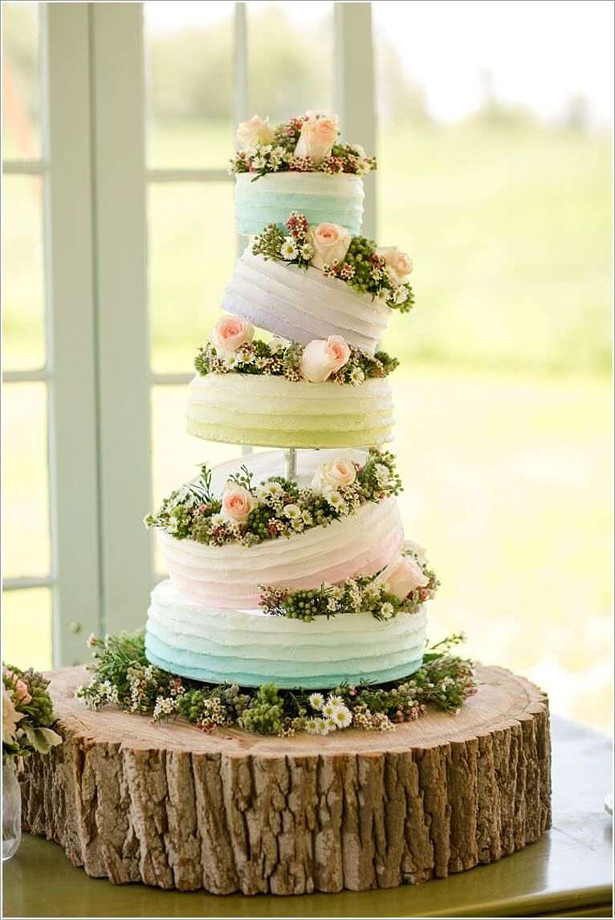 Summer Wedding Cakes
 Spring and Summer Wedding Cake Inspiration Confetti