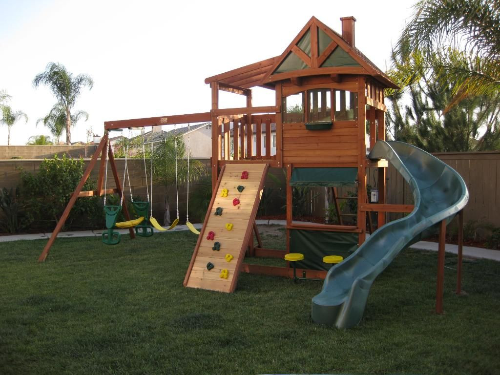 Swing Sets For Big Kids
 Backyard Swing Traditional Kids Playset 5 Backyard