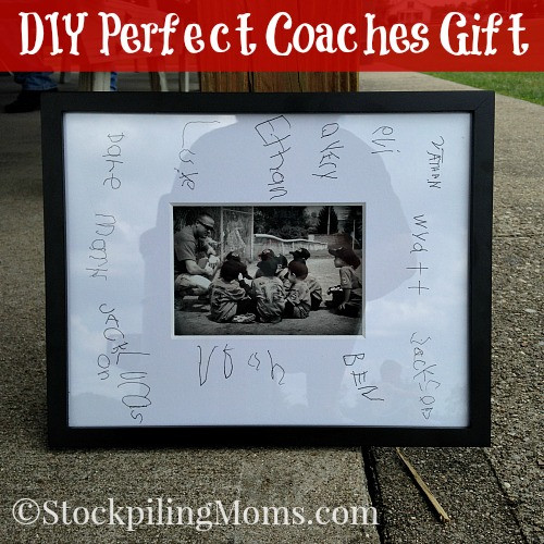 Thank You Gift Ideas For Football Coaches
 DIY Perfect Coaches Gift
