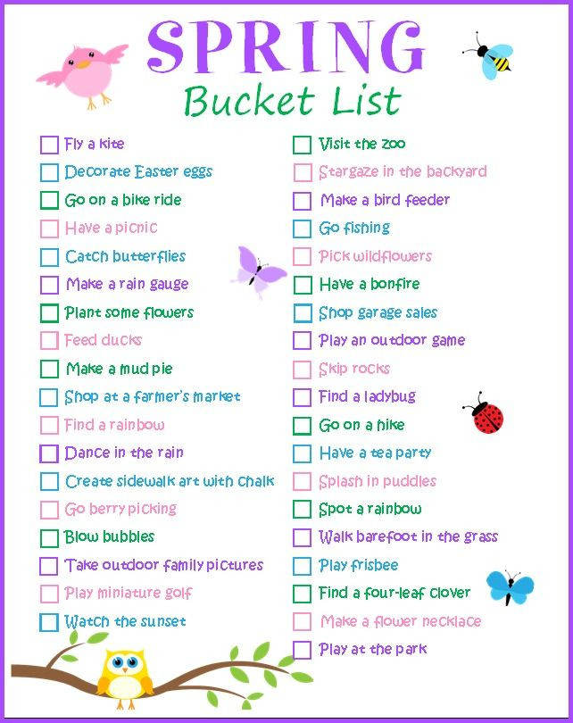 Things To Do In Spring Ideas
 So many fun activities and ideas for the whole family on