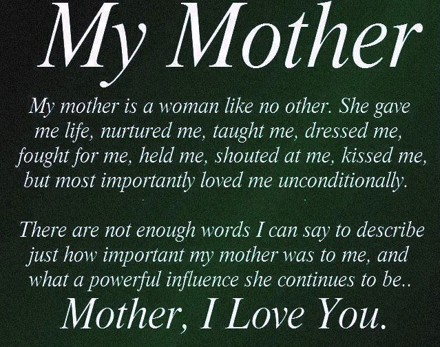 To My Mother Quotes
 Quotes about Mother Love 313 quotes