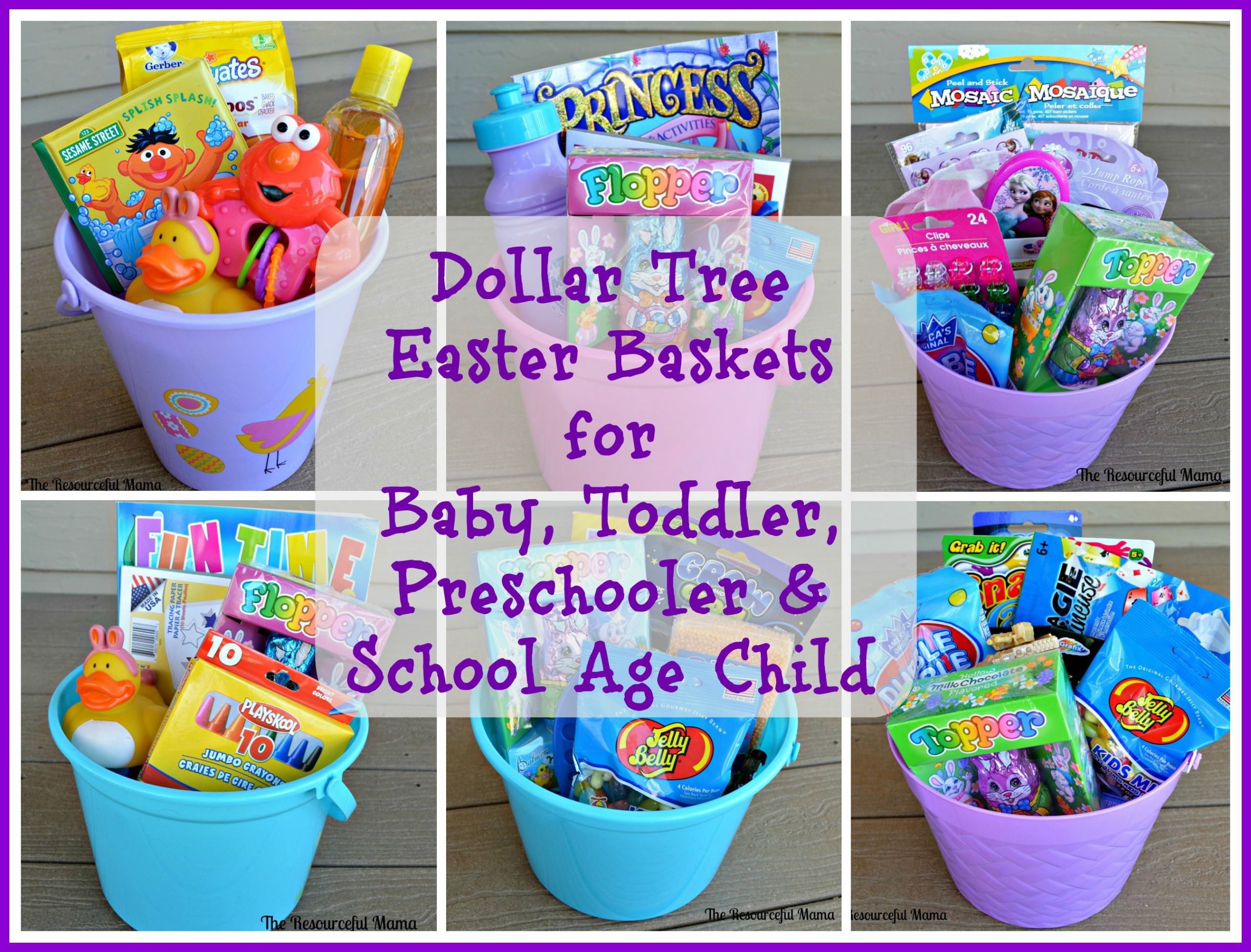 Toddler Easter Ideas
 Dollar Tree Easter Baskets The Resourceful Mama