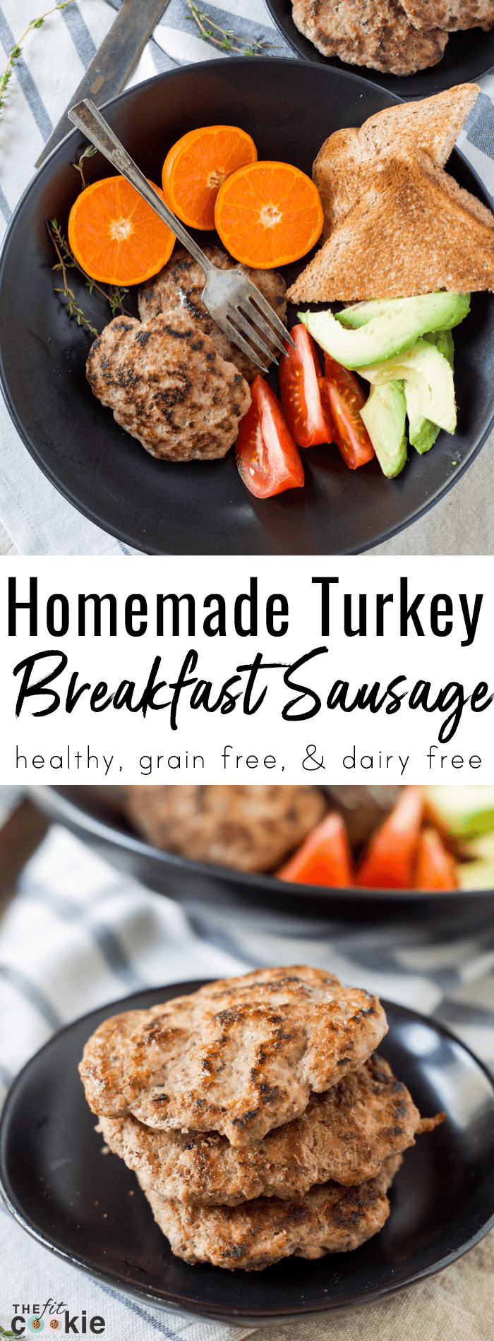 Turkey Breakfast Sausage
 Healthy Homemade Turkey Breakfast Sausage Paleo • The