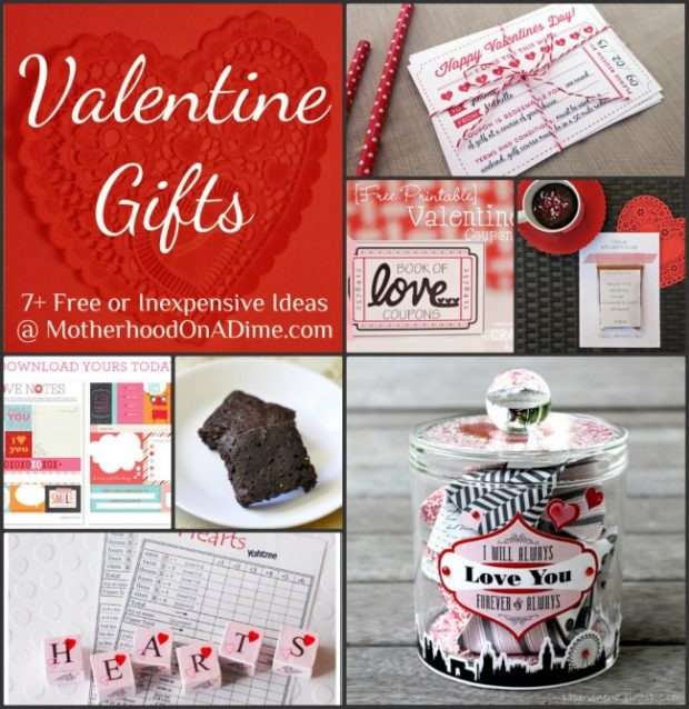 Valentine Gift Ideas Cheap
 FREE or Inexpensive Homemade Valentine Gift Ideas