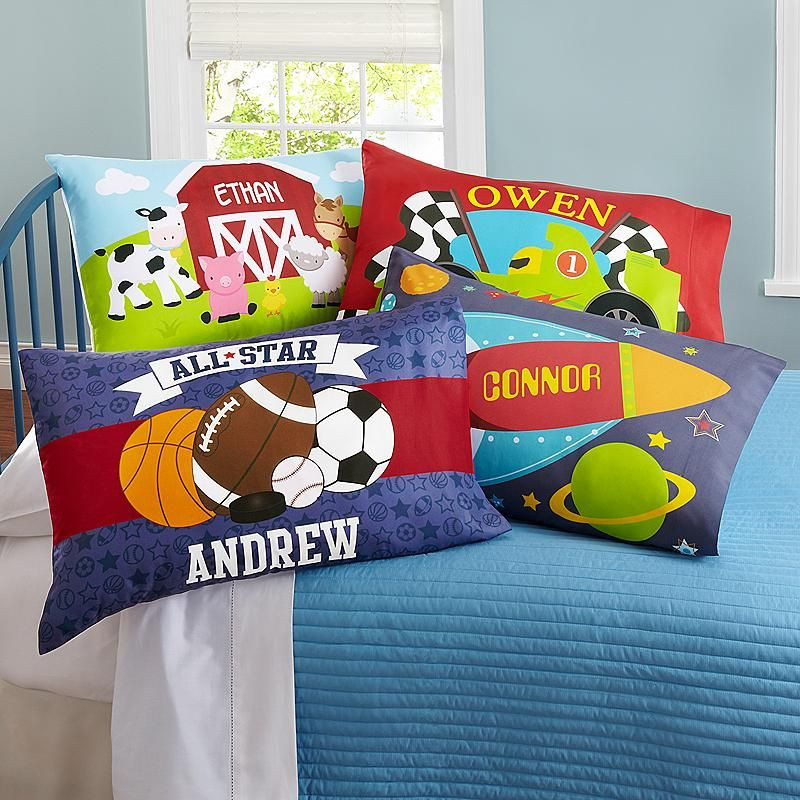 Valentine Gift Ideas For 10 Year Old Boy
 Boys Sleepy Time Pillowcase Gabe