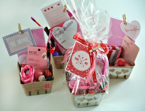 Valentine Gift Ideas For Coworkers
 Valentine ts Valentines and Baskets on Pinterest