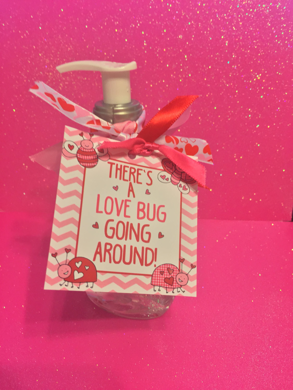 Valentine Gift Ideas For Coworkers
 Valentines Love Bug Hand Sanitizer Great Gift for Teachers