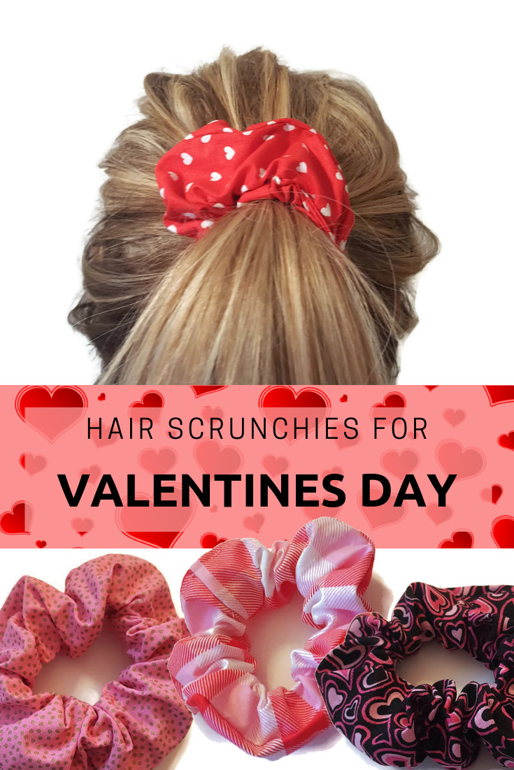 Valentine Gift Ideas For Daughters
 Hair scrunchies perfect for Valentines Day Adorable