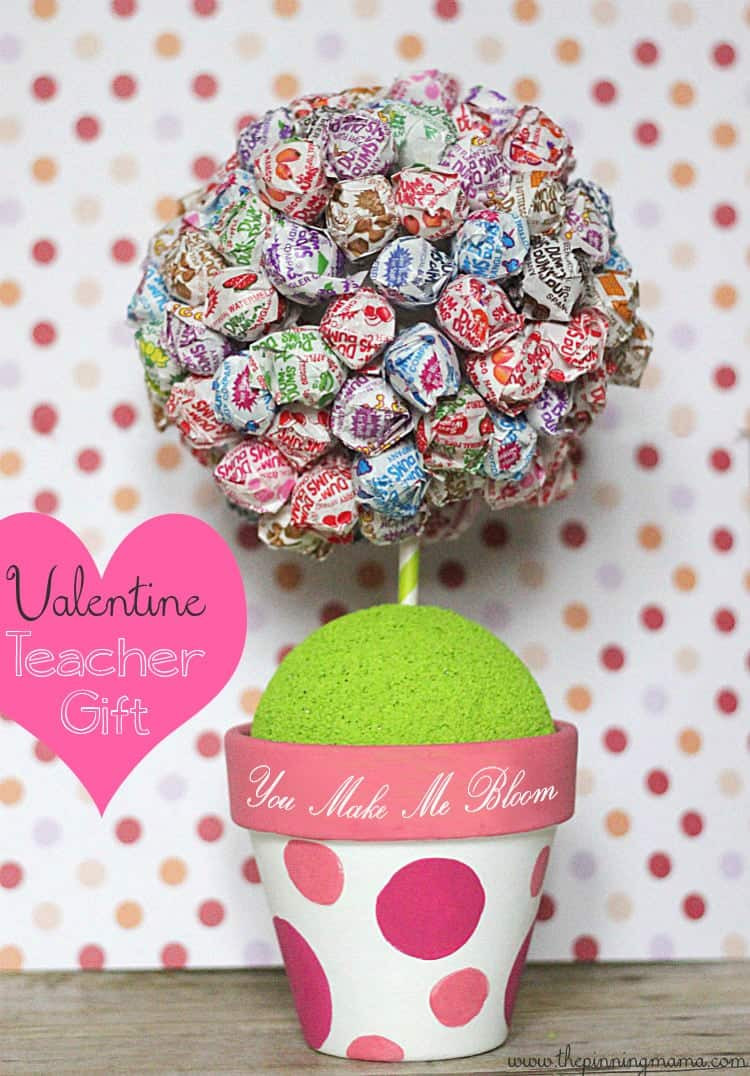 Valentine Teacher Gift Ideas
 You Make Me Bloom Valentine s Day Teacher Gift
