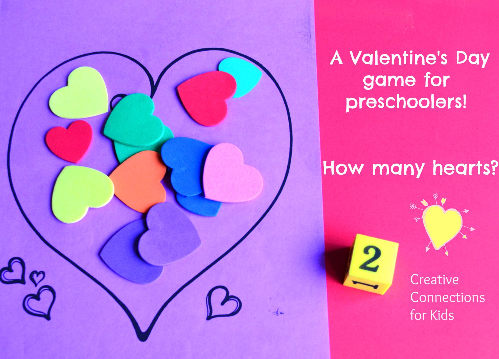 Valentines Day Activities For Preschoolers
 How Many Hearts A Valentine Math Game
