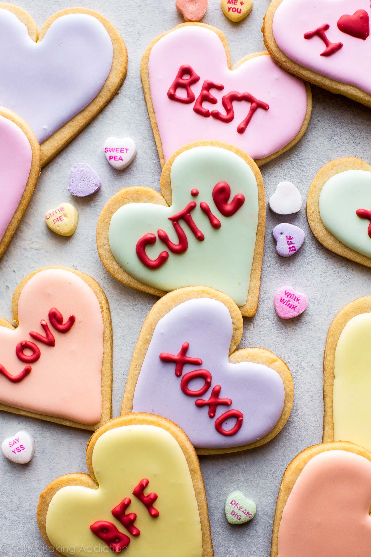 Valentines Day Cookie Recipe
 Valentine s Day Heart Sugar Cookies Sallys Baking Addiction