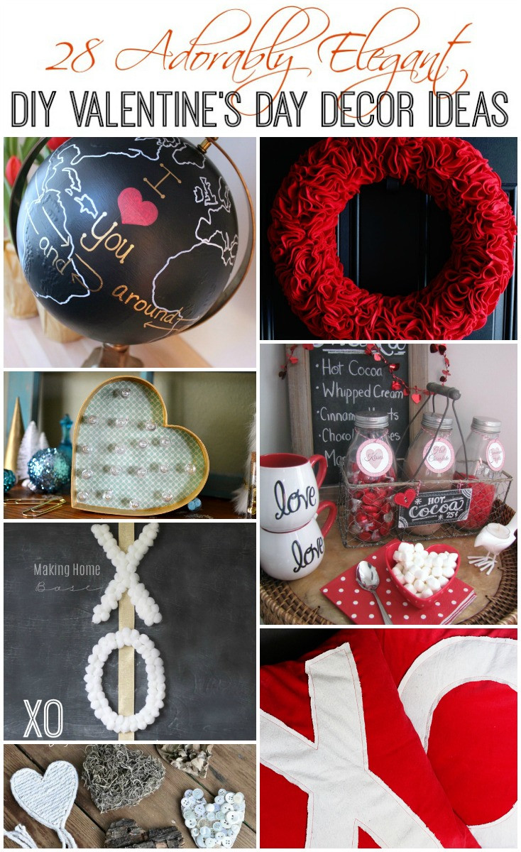 Valentines Day Diy
 28 Adorably Elegant DIY Valentine s Day Decor Ideas