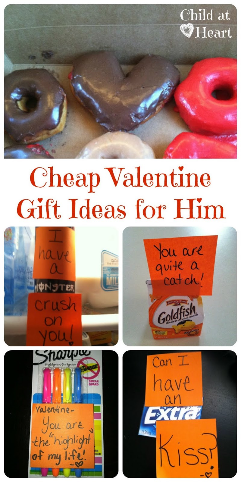 Valentines Day Gift Ideas For Boyfriend
 Cheap Valentine Gift Ideas for Him Child at Heart Blog