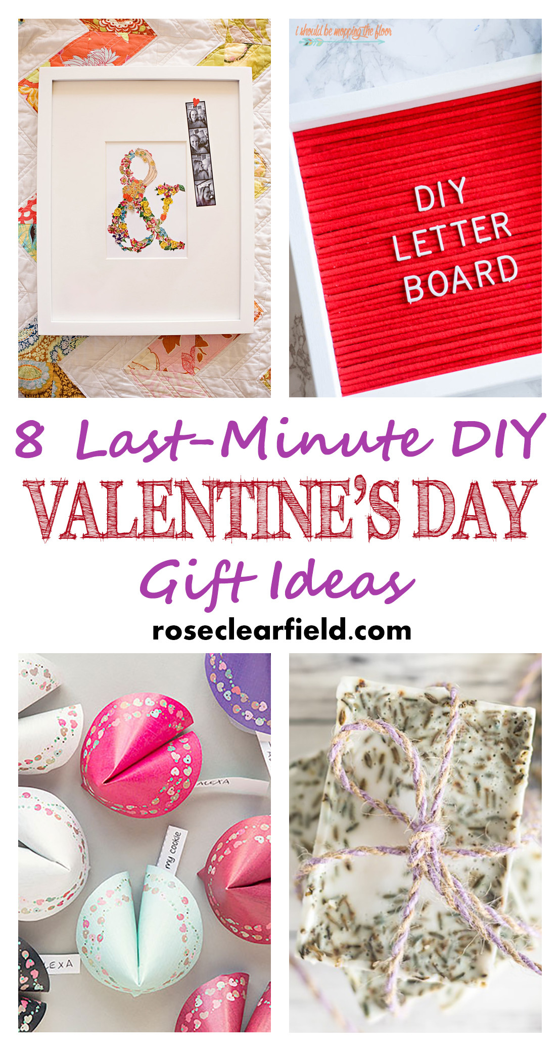 Valentines Day Present Ideas
 Last Minute DIY Valentine s Day Gift Ideas • Rose Clearfield
