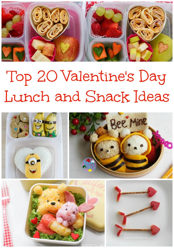 Valentines Day Snack Ideas
 Lunchbox Dad Top 20 Valentine s Day Lunch and Snack Ideas