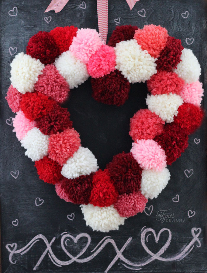 Valentines Day Wreath Ideas
 How To Make a Heart Shaped Wreath Form FYNES DESIGNS