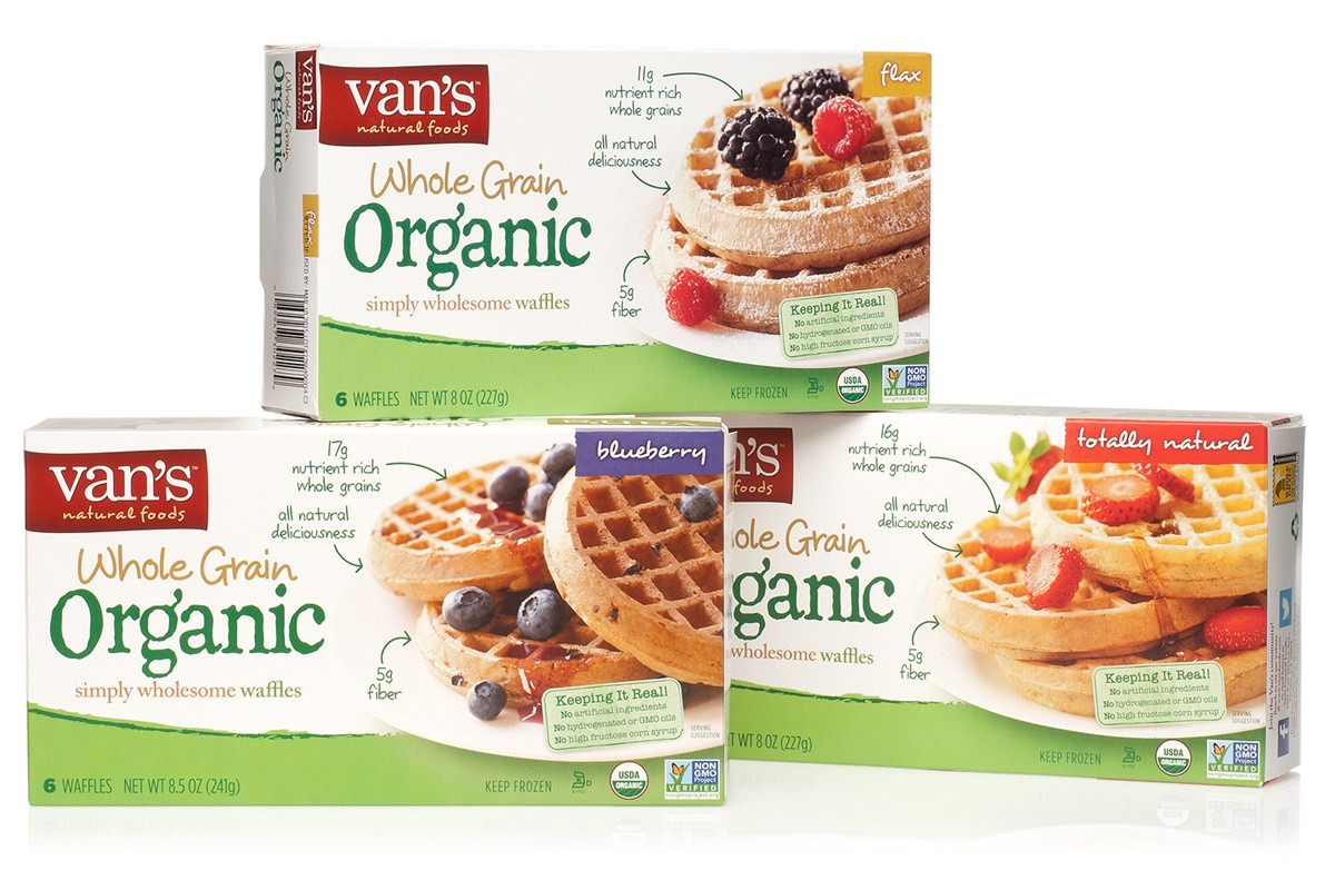 Vans Power Grains Waffles
 Van s Frozen Waffles Whole Grain & Organic Varieties