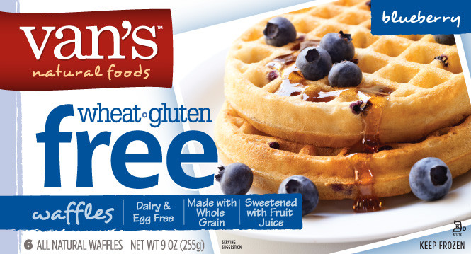 Vans Power Grains Waffles
 Van’s Natural Foods’ Gluten Free Waffles