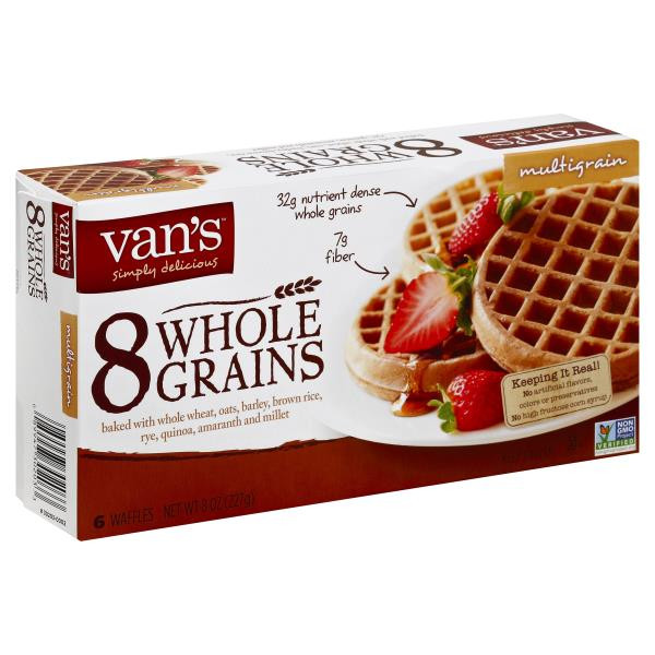 Vans Power Grains Waffles
 Vans Waffles 8 Whole Grains Multigrain Be My Shopper