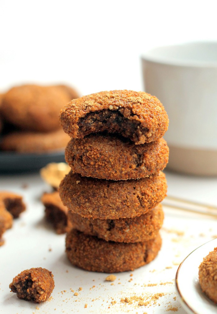 Vegan Gingerbread Cookies
 healthy vegan ginger snap cookies