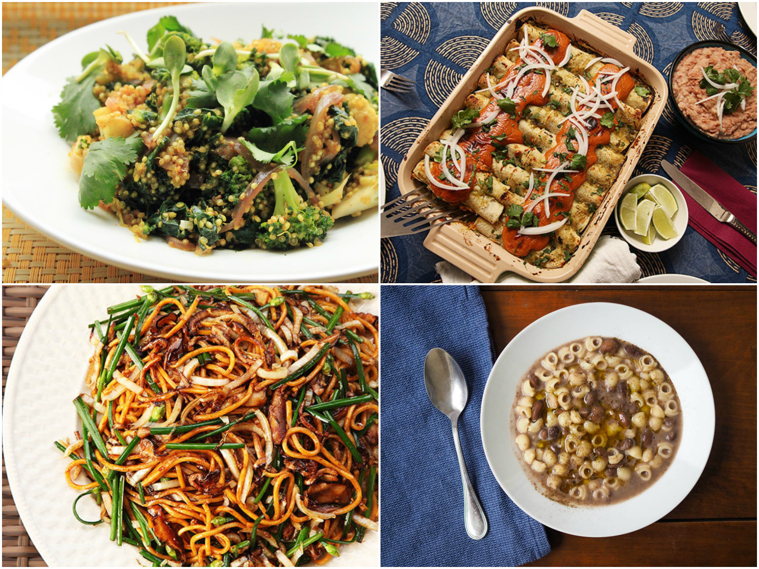 Vegetarian Main Dishes
 14 Warming Vegan Main Dishes for Chilly Nights