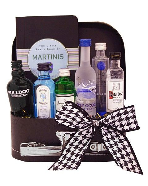 Vodka Gift Basket Ideas
 Ultimate Martini Mini Bar Case