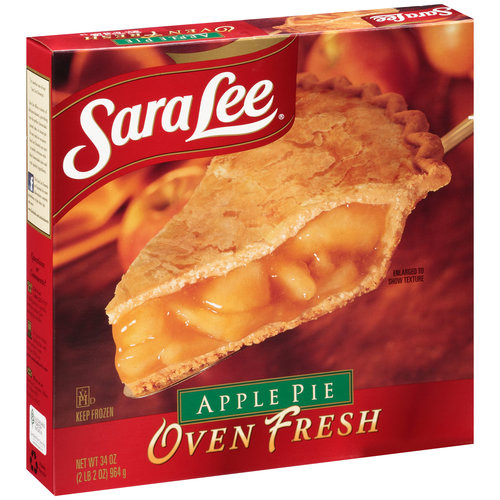 Walmart Apple Pie
 Sara Lee Classic Original Cream Cheesecake 17 0 OZ