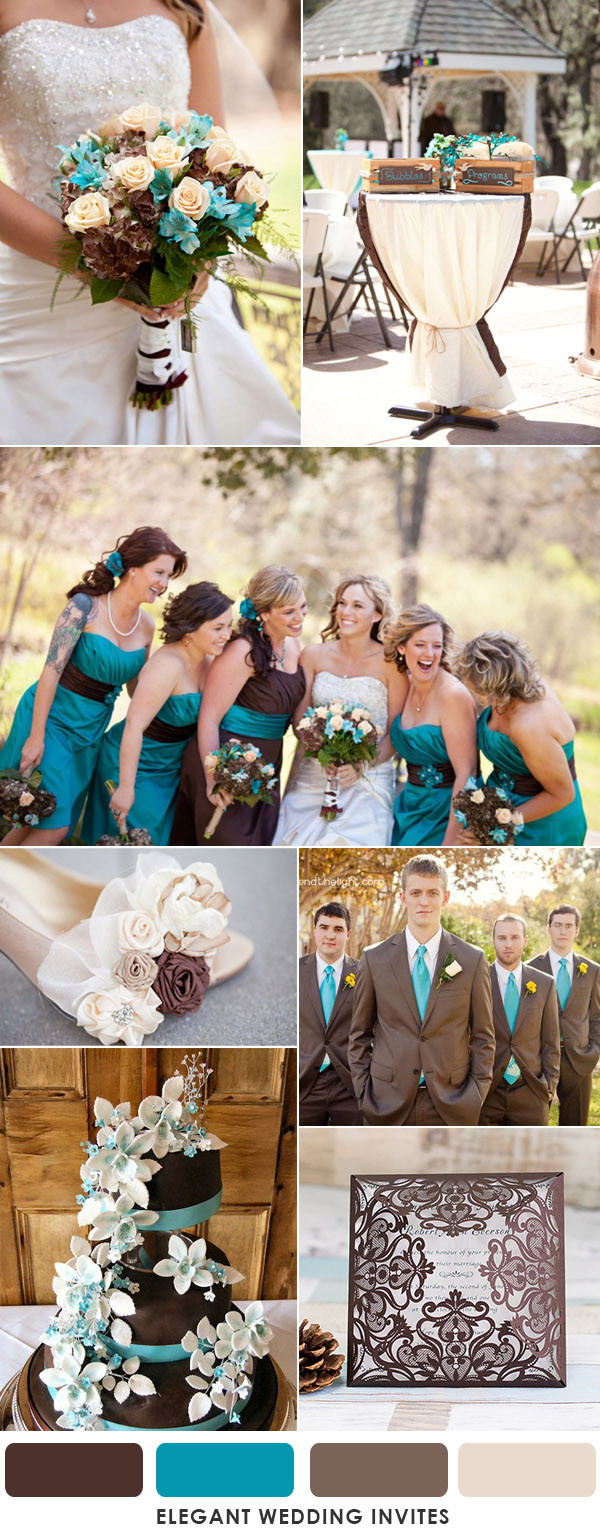 Wedding Colors By Season
 How to Choose Brown As Your Wedding Colors By Season
