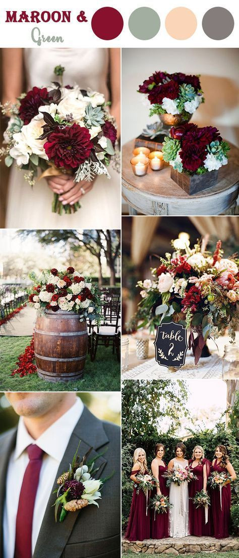 Wedding Colors By Season
 The 10 Perfect Fall Wedding Color bos To Steal