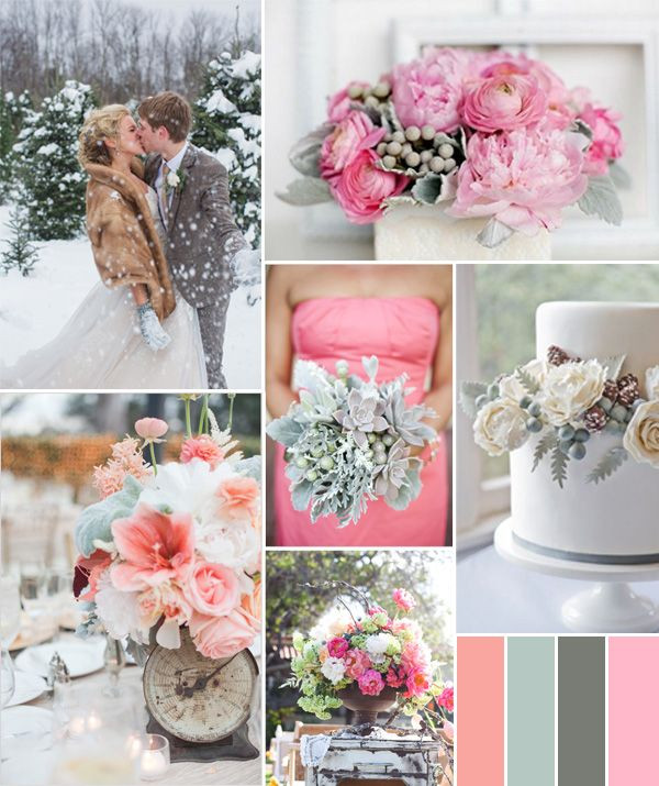 Wedding Colors By Season
 Fabulous Pink Wedding Color bo Ideas for Different