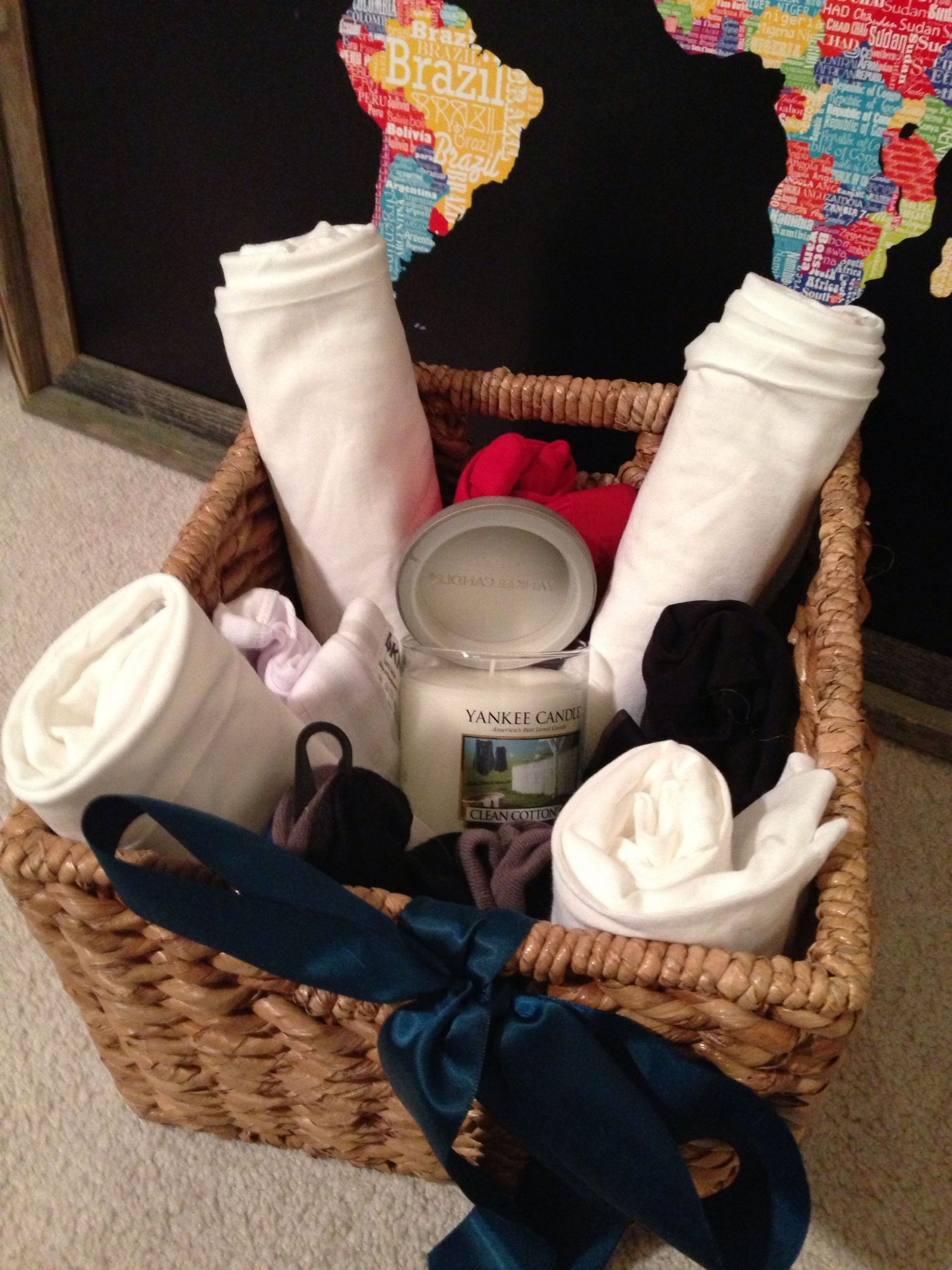 Wedding Gift Ideas For 2Nd Marriage
 2nd wedding anniversary t idea cotton basket For Russ