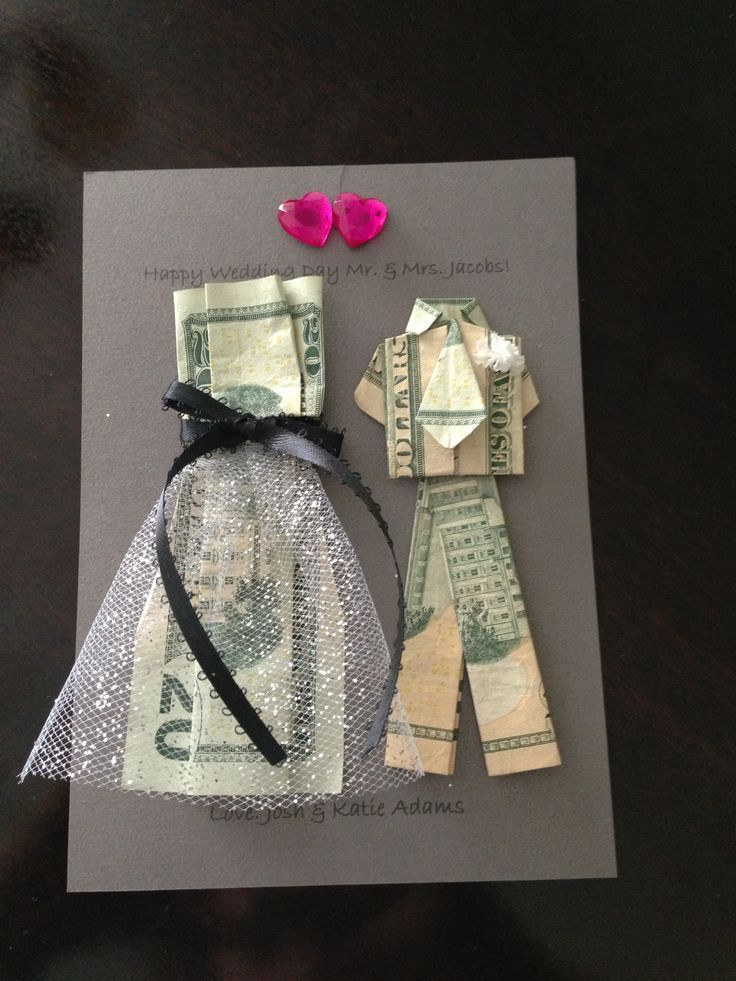 Wedding Gift Money Ideas
 A creative way to give money as a wedding t