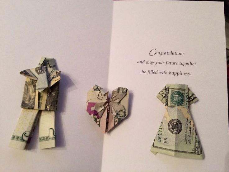 Wedding Gift Money Ideas
 Origami money wedding t Wedding