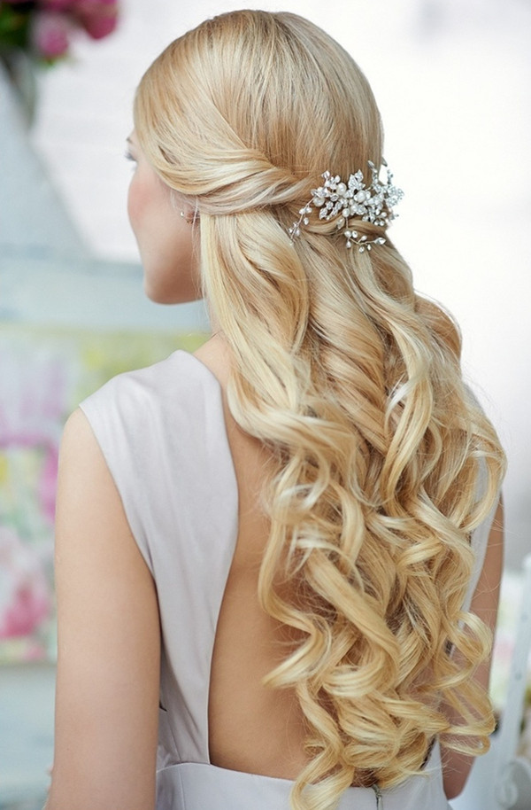 Wedding Hairstyles For Long Curly Hair
 20 Most Elegant And Beautiful Wedding Hairstyles