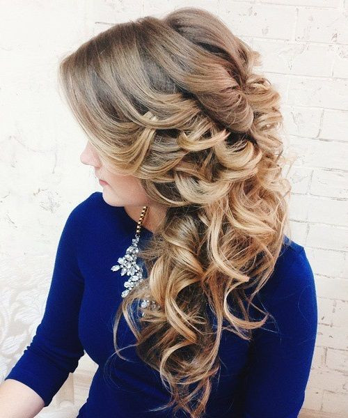 Wedding Hairstyles For Long Curly Hair
 40 Gorgeous Wedding Hairstyles for Long Hair
