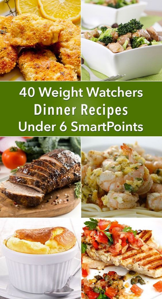 Weight Watcher Dinner Recipes
 40 Weight Watchers Dinner Recipes Under 6 SmartPoints