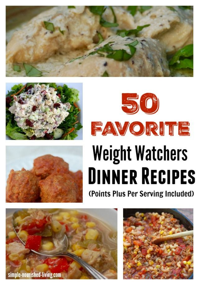 Weight Watcher Dinner Recipes
 50 Favorite Weight Watchers Dinner Recipes 2 11