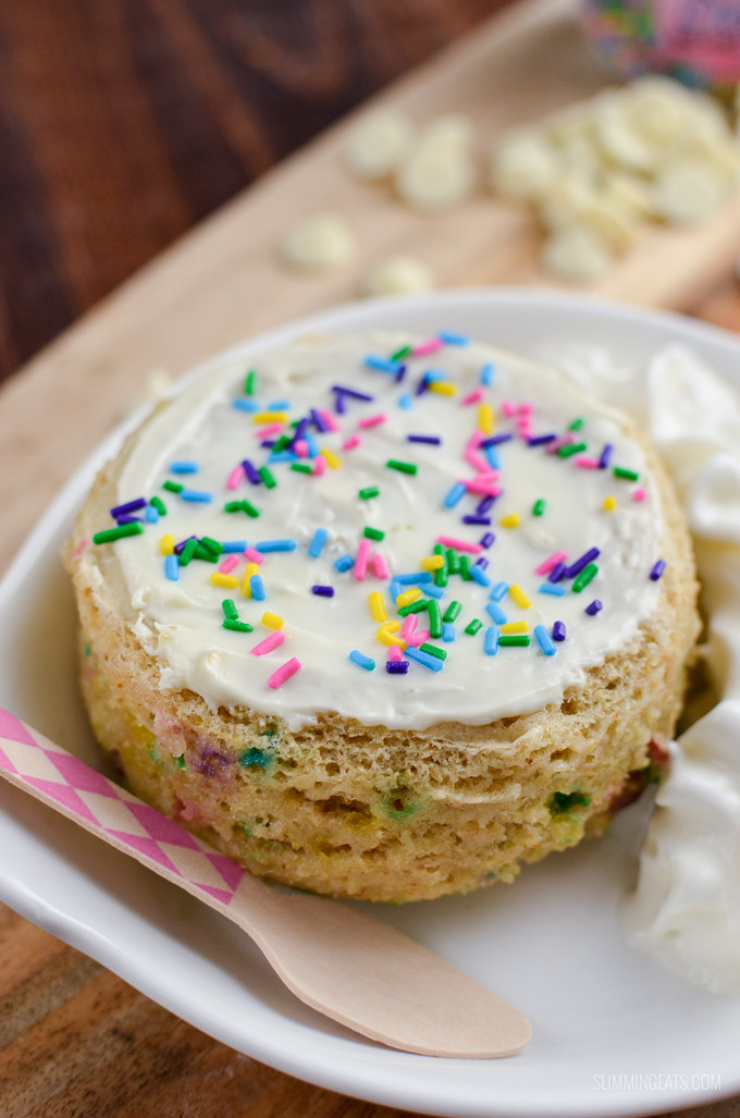 Weight Watchers Birthday Cake Recipe
 Funfetti Birthday Cake Mug Cake
