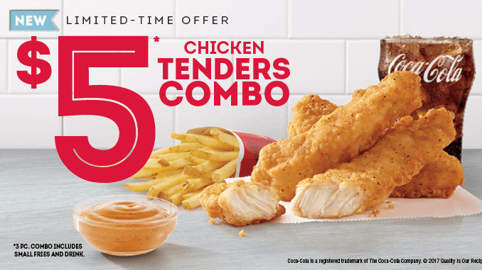 Wendys Chicken Tenders
 Wendy’s Launches New $5 Chicken Tenders bo With S