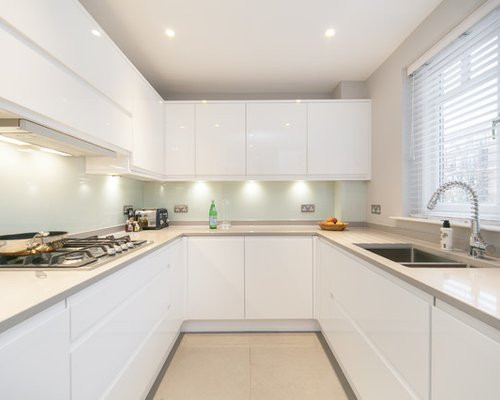 White Contemporary Kitchen Cabinets
 White Modern Kitchens